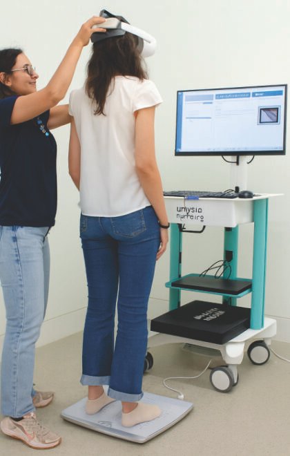 Vertigo – Plataforma de Força com RV para Reabilitação Vestibular